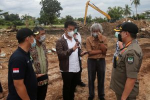 Tiba di Batam, Rudi Langsung Tinjau Penataan Jalan di Batubesar