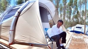 Jokowi Gunakan Tenda Bekas Pakai Saat Berkemah Di IKN Nusantara, Ada Buah Dan Indomie Dalam Tenda