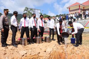 Wakapolda Kepri Pimpin Pemusnahan Narkotika Jenis Kokain Seberat 48 Kilogram