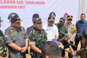 Pangdam II/Sriwijaya Kunjungi Kampung Pancasila di Sarolangun