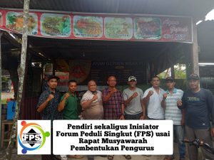 Struktur Forum Peduli Singkut Resmi Terbentuk