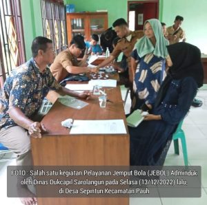 Disdukcapil Sarolangun Terus Jebol Layanan Adminduk