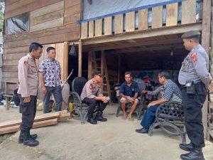 Kapolsek Pimpin Langsung Patroli Dialogis