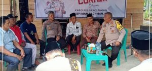 Kapolres Duduk Bersama Para Kades Se Kecamatan Pelawan
