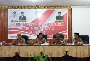 Pj. Bupati Buka Forum Gabungan Perangkat-Daerah