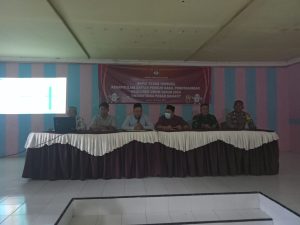 Bhabinkamtibmas, Babinsa Hadiri Rapat Pleno Terbuka Tingkat Desa Pasar Singkut 2024
