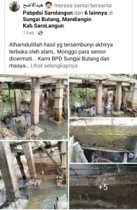 Viral di Medsos, Bangunan Jembatan Produksi Dikerjakan Asal Jadi