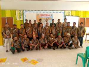 Tiga Pilar Bersatu TNI-Polri ,Pemdes Adakan Pelatihan Anti Narkoba