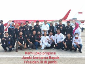 JPKP Jambi  Sangat Antusias Bertemu Presiden di Jambi