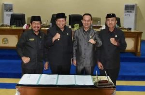 DPRD Sarolangun Setujui Tiga Ranperda Menjadi Perda Tahun 2023