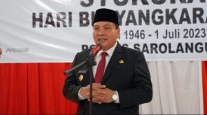 PJ Bupati Sarolangun Hadiri Upacara Hari Bhayangkara Ke-77