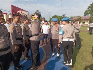 Waka Polres Minta Personil Polres Sarolangun Tampil Rapi