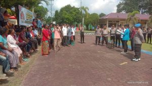 Buat Pengaduan Puluhan Warga SAD Datangi Polres Sarolangun