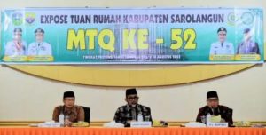 Pemkab Sarolangun Expose Kesiapan Pelaksanaan MTQ ke-52 Tingkat Provinsi Jambi