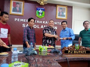 HUT IWO Ke-11, PD IWO Sarolangun Audiensi Dengan PJ Bupati Bachril Bakri