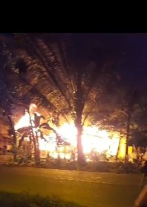 Polres Merangin : Harap Seluruh Unsur Bekerjasama Waspadai Kebakaran