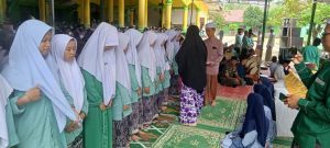Pengajian Bulanan Pengasuh Ponpes Nurul Jadid Singkut Santuni 60 Anak Yatim