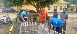 Lingkungan Kantor Kecamatan Singkut  Semakin Bersih dan Indah