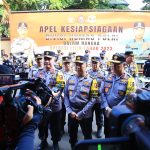 Kadiv Humas Tekankan Beberapa Hal Saat Gelar Apel Kesiapsiagaan Satgas Humas Polri  Pengamanan Nataru