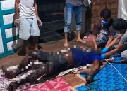 Diduga Depresi Seorang Pria Akhiri Hidupnya Dengan Cara Gantung Diri