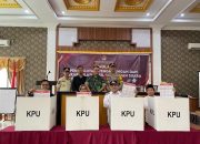 Kapolres Sarolangun Hadiri Simulasi Penghitungan dan Pemungutan  Suara Pemilu 2024