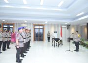 Kapolda Jambi Pimpin Langsung Sertijab Dir Resnarkoba, Dir Polairud dan 4 Kapolres