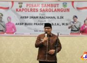 Pj Bupati Sarolangun Gelar Pisah Sambut Kapolres Sarolangun