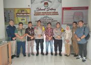 Polres Sarolangun Cooling Sistem Bersama KPU Sarolangun, Bahas Time Line Distribusi Logistik Pemilu 2024.