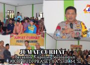 AKBP Budi Prasetya, S.IK.,M.Si  Dengarkan Curhatan Warga Desa Pelawan Jaya