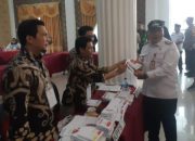 PJ Bupati Bachril Bakri Hadiri Simulasi Pemilu 2024