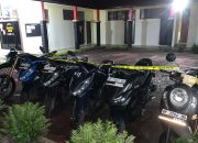 Polsek Bintan Utara Polres Bintan Amankan 6 Unit Sepeda Motor Tak Bertuan