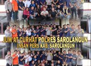 Kapolres Sarolangun Gelar Coffee Morning dan Jumat Curhat Bersama Awak Media