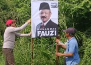 Pemasangan Baliho Fauzi For Bupati Sarolangun Dapat Respon Positif