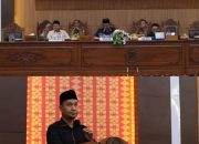 H. Rodi Wijaya Pimpin Rapat Paripurna Dengan Agenda Propemperda Kota Lubuklinggau
