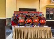Polres Seruyan Gelar Press Release Pemusnahan Narkoba