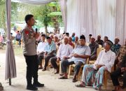 Jum’at Curhat di Pulau Aro, Kapolres Sarolangun Minta Masyarakat Tinggalkan PETI