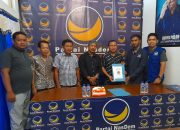Muhammad Fauzi Kembali Ambil Formulir Calon Bupati Sarolangun di Partai Nasdem