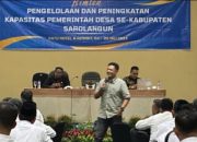 Jadi Narasumber Bimtek Kades, Ini Pesan Kapolres Sarolangun