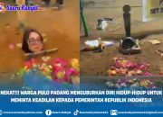 Nekat…! Menuntut Keadilan Warga Pulo Padang Menguburkan Diri Sendiri