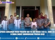 Kapolres Sarolangun Pantau Persiapan Acara Keagamaan Di Vihara Singkut Dhammavasana