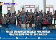 Polres Sarolangun Lakukan Pengamanan Hari Raya Tri Suci Waisak