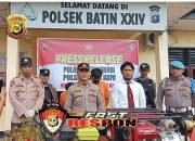 Dengan Sigap Polsek BatinXXIV Berhasil Meringkus Dua Orang Spesial Bongkar Rumah dan Pencurian Motor