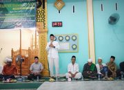 Kapolres Sarolangun Sampaikan Pesan Pilkada Damai Pada Perayaan Maulid Nabi Muhammad SAW di Kelurahan Aur Gading
