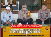 Kapolres Batanghari Ajak Masyarakat Pemayung Bangkitkan Semangat Gotong Royong