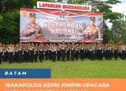 Wakapolda Kepri Pimpin Upacara Hari Kebangkitan Nasional