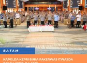 Kapolda Kepri Buka Rakerwas Itwasda Polda Kepri T.A 2025