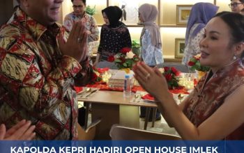 Kapolda Kepri Hadiri Open House Imlek Wakil Walikota Batam, Wujudkan Kebersamaan dan Toleransi di Batam