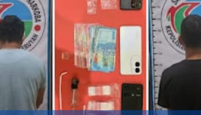 Lagi Lagi Dua Pengedar Sabu Diamankan Satres Narkoba Polres Seruyan