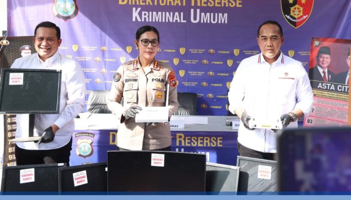 Polda Kepri Tindak Praktik Perjudian Online Di Batam,Ribuan Akun Dikendalikan Otomatis