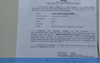 SERTIFIKAT TANAH HILANG, WARGA SINGKUT URUS PENERBITAN SERTIFIKAT BARU